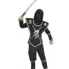 Spirit Halloween Kids Light-Up Eyes Ninja Costume 2 Spirit Halloween Kids Light-Up Eyes Ninja Costume -Spooky Costume Store 01423334 a