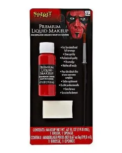 Spirit Halloween Red Liquid Makeup -Spooky Costume Store 01423805 b