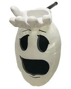 Spirit Halloween Ghost Loot Scoop Treat Bag