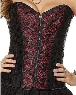 Spirit Halloween Adult Vampire Lace Corset -Spooky Costume Store 01428663 d