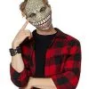 Spirit Halloween Smiley Half Mask -Spooky Costume Store 01429158 a