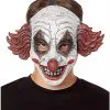 Spirit Halloween Happy Clown Half Mask -Spooky Costume Store 01429166 a