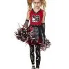 Spirit Halloween Kids Zombie Cheerleader Costume 1 Spirit Halloween Kids Zombie Cheerleader Costume -Spooky Costume Store 01430651 a
