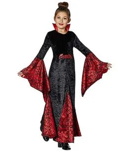 Spirit Halloween Kids Gothic Vampira Costume
