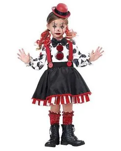 Spirit Halloween Toddler Kreepy Clown Costume