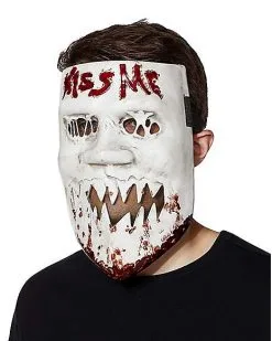 Spirit Halloween Kiss Me Mask - The Purge: Election Year -Spooky Costume Store 01432939 c