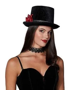 Spirit Halloween Sugar Skull Top Hat -Spooky Costume Store 01433754 b