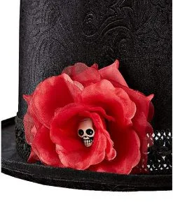 Spirit Halloween Sugar Skull Top Hat -Spooky Costume Store 01433754 e