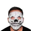 Spirit Halloween Skeleton Half Mask -Spooky Costume Store 01435700 a