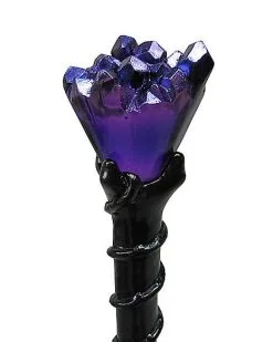 Spirit Halloween Celestial Witch Crystal Wand 7 Spirit Halloween Celestial Witch Crystal Wand -Spooky Costume Store 01436070 c
