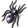 Spirit Halloween Purple Gem Spider Ring -Spooky Costume Store 01436096 a
