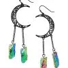 Spirit Halloween Celestial Witch Earrings -Spooky Costume Store 01436195 a