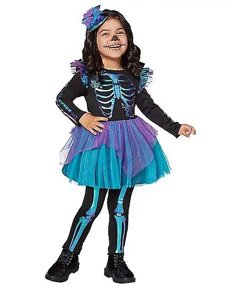 Spirit Halloween Toddler Oil Slick Skeleton Costume 3 Spirit Halloween Toddler Oil Slick Skeleton Costume