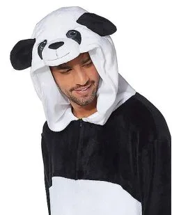 Spirit Halloween Adult Panda Union Suit -Spooky Costume Store 01437250 d