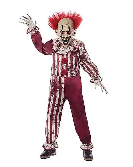 Spirit Halloween Kids Creepy Clown Costume 3 Spirit Halloween Kids Creepy Clown Costume
