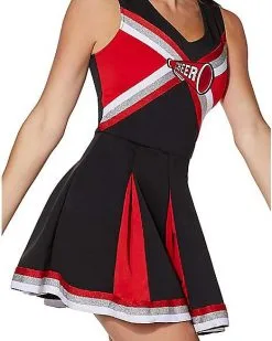 Spirit Halloween Adult Cheerleader Costume 13 Spirit Halloween Adult Cheerleader Costume -Spooky Costume Store 01440494 c