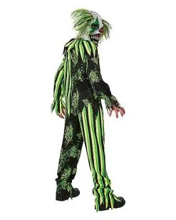 Spirit Halloween Kids Glow In The Dark Chaos Clown Costume -Spooky Costume Store 01440726 b