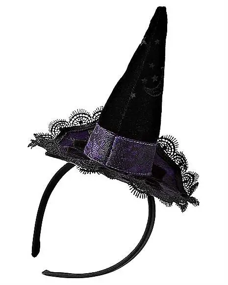 Spirit Halloween Mini Celestial Witch Hat 5 Spirit Halloween Mini Celestial Witch Hat - Image 3