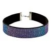 Spirit Halloween Ombre Rhinestone Choker Necklace