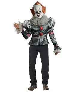 Spirit Halloween Adult Pennywise Costume Deluxe - It