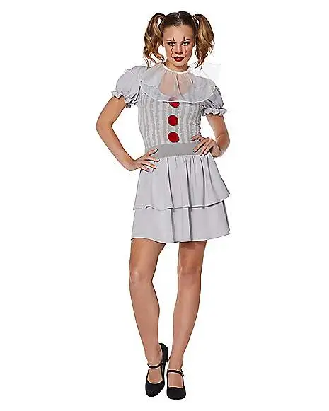 Spirit Halloween Adult Pennywise Dress Costume - It: Chapter Two 3 Spirit Halloween Adult Pennywise Dress Costume - It: Chapter Two