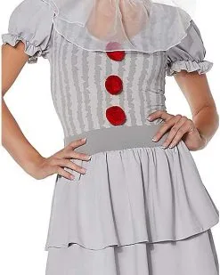 Spirit Halloween Adult Pennywise Dress Costume - It: Chapter Two 9 Spirit Halloween Adult Pennywise Dress Costume - It: Chapter Two -Spooky Costume Store 01442730 d