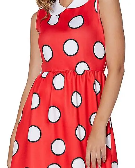 Spirit Halloween Minnie Mouse Bow Dress - Disney 6 Spirit Halloween Minnie Mouse Bow Dress - Disney - Image 4