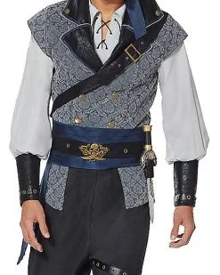 Spirit Halloween Adult Pirate Costume – The Signature Collection -Spooky Costume Store 01443993 c