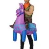 Spirit Halloween Adult Giddy Up Inflatable Costume - Fortnite -Spooky Costume Store 01444686 a