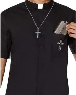 Spirit Halloween Priest Costume Kit 9 Spirit Halloween Priest Costume Kit -Spooky Costume Store 01445113 d