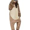 Spirit Halloween Adult Faux Fur Sloth Union Suit 1 Spirit Halloween Adult Faux Fur Sloth Union Suit -Spooky Costume Store 01447309 a
