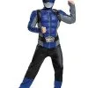 Spirit Halloween Kids Blue Beast Morphers Ranger Costume - Power Rangers -Spooky Costume Store 01447390 a