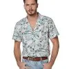 Spirit Halloween Hopper Button Down Shirt - Stranger Things