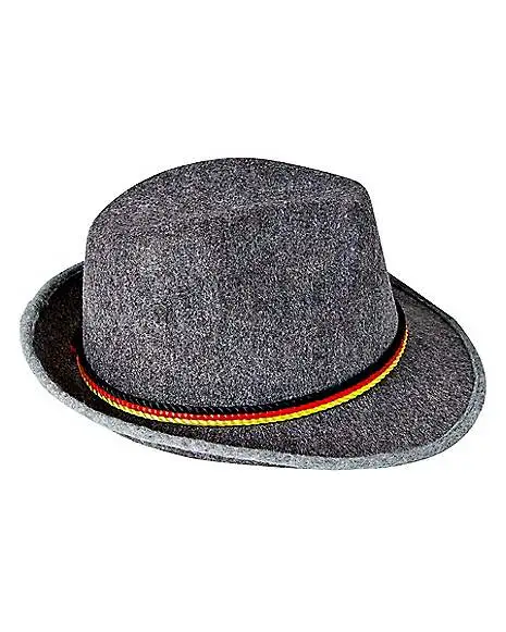 Spirit Halloween Gray Bavarian Hat 4 Spirit Halloween Gray Bavarian Hat - Image 2