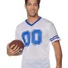 Spirit Halloween White Football Jersey