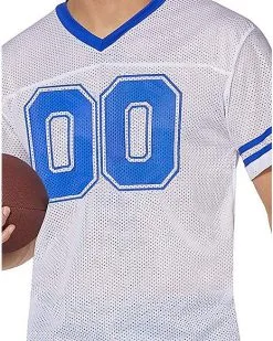 Spirit Halloween White Football Jersey 13 Spirit Halloween White Football Jersey -Spooky Costume Store 01454958 c