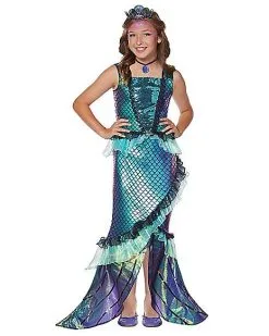 Spirit Halloween Kids Mystical Mermaid Costume - The Signature Collection