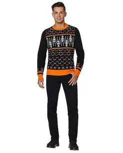 Spirit Halloween Adult Halloween Sweater -Spooky Costume Store 01457803 d