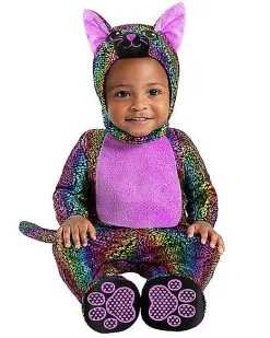 Spirit Halloween Baby Rainbow Cat Costume
