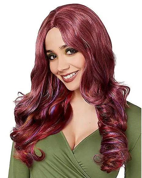 Spirit Halloween Earth Tones Curls Wig 3 Spirit Halloween Earth Tones Curls Wig