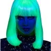 Spirit Halloween Glow In The Dark Wig -Spooky Costume Store 01467711 a