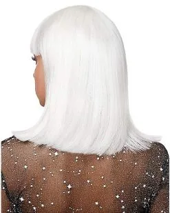 Spirit Halloween Glow In The Dark Wig -Spooky Costume Store 01467711 c