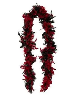 Spirit Halloween Faux Feather Boa -Spooky Costume Store 01468024 a