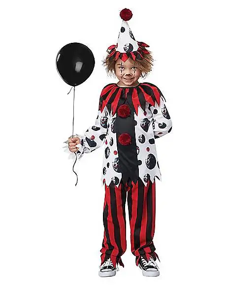 Spirit Halloween Toddler Creepy Circus Clown Costume 3 Spirit Halloween Toddler Creepy Circus Clown Costume
