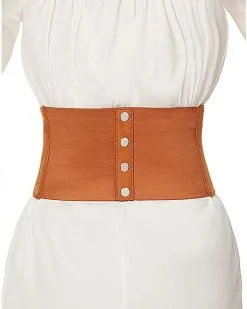 Spirit Halloween Suede Waist Cincher