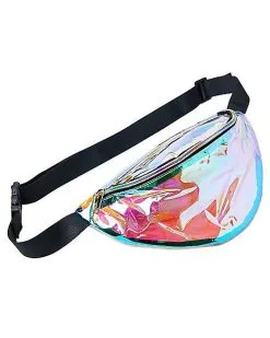 Spirit Halloween '80s Iridescent Fanny Pack -Spooky Costume Store 01470830 c