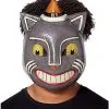 Spirit Halloween Vintage Cat Half Mask -Spooky Costume Store 01471788 a