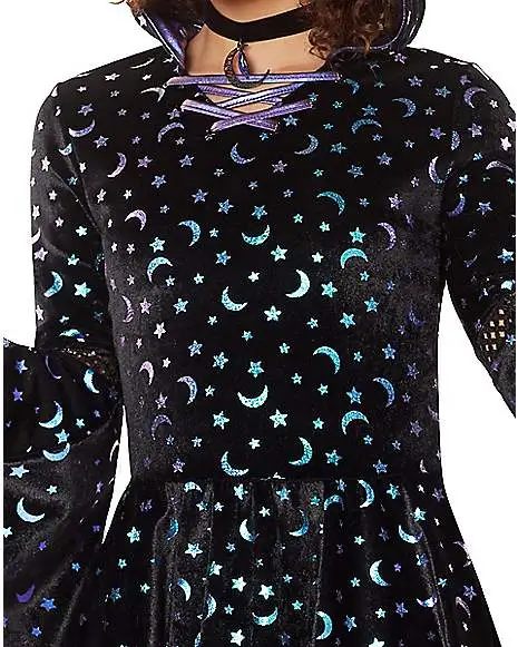 Spirit Halloween Kids Coven Witch Costume 5 Spirit Halloween Kids Coven Witch Costume - Image 3