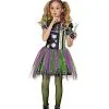 Spirit Halloween Kids Glow In The Dark Neon Clown Costume -Spooky Costume Store 01472075 a