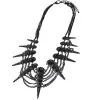 Spirit Halloween Black Chain Link Necklace -Spooky Costume Store 01473156 a